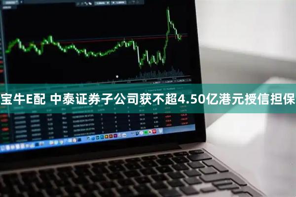 宝牛E配 中泰证券子公司获不超4.50亿港元授信担保