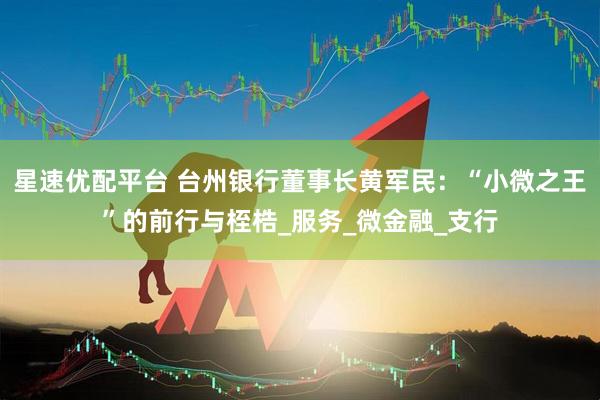 星速优配平台 台州银行董事长黄军民：“小微之王”的前行与桎梏_服务_微金融_支行